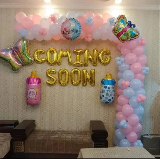 It's a Boy balloon decoration for welcome baby, Gurugram