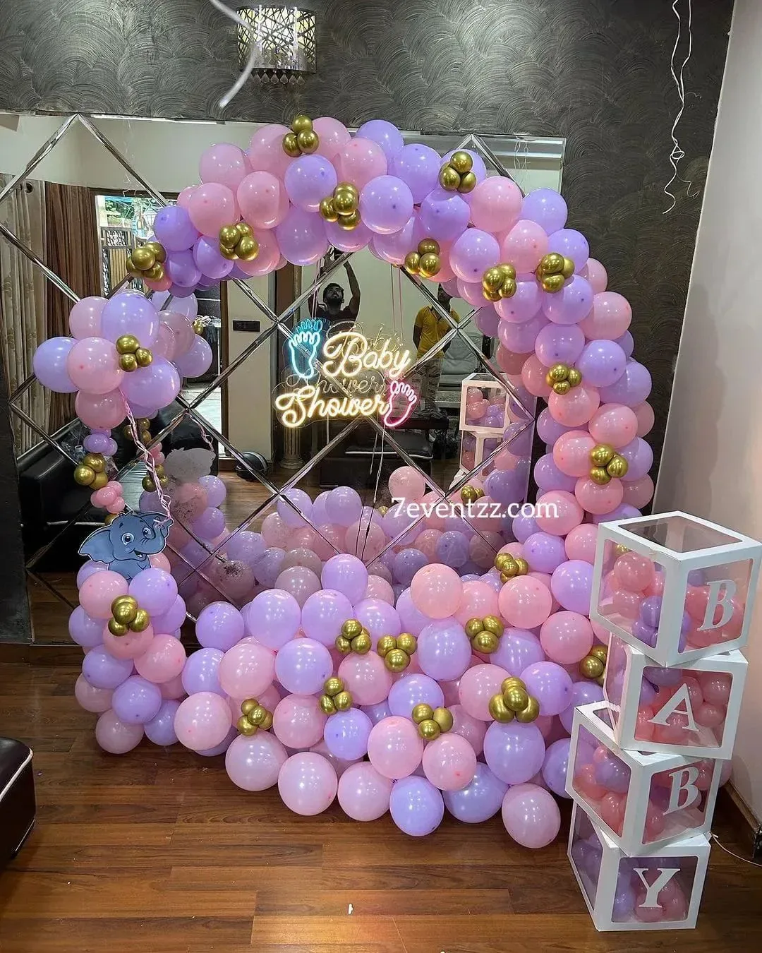 Baby Shower Decoration with Balloons Gurgaon