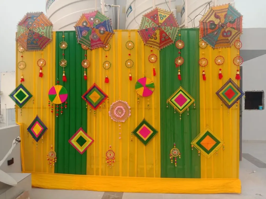 Traditional Palna Decoration