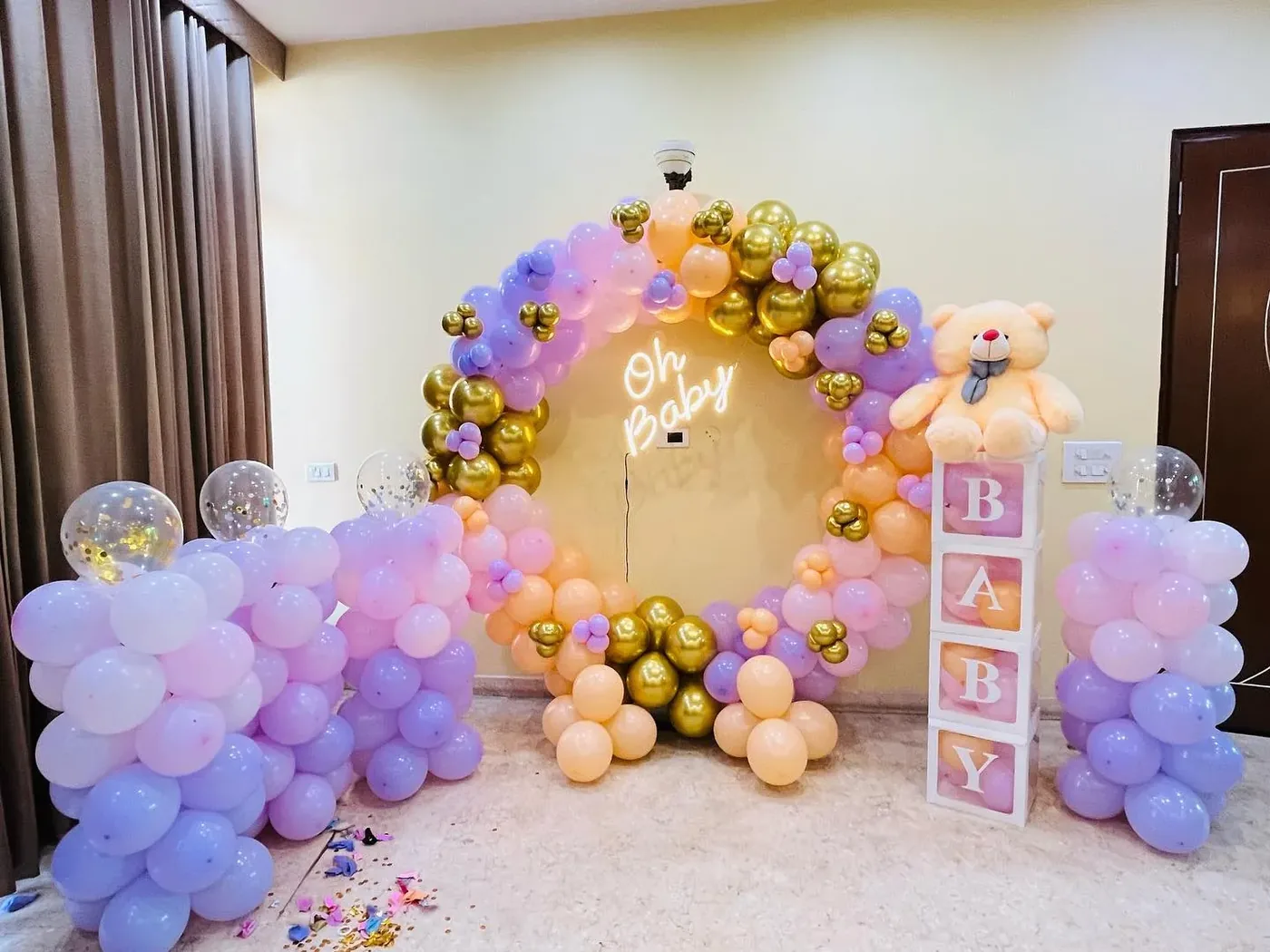 Oh Baby Newborn Celebration Decoration Gurugram 05