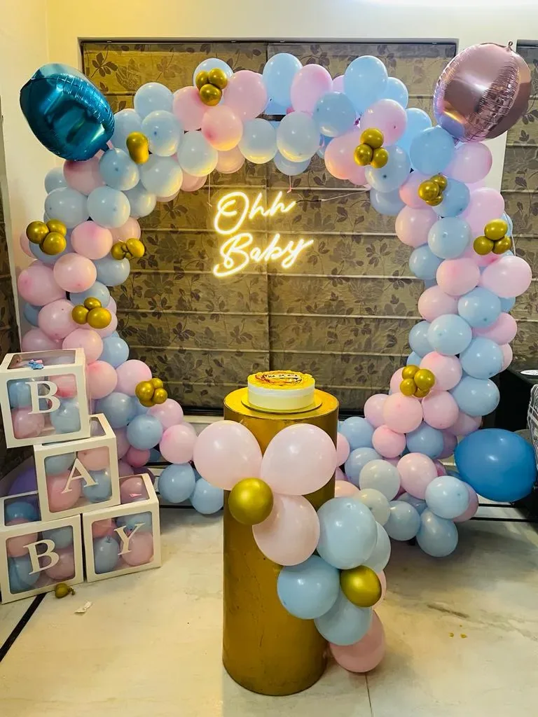 Creative Oh Baby Themed Setup Gurugram 14